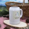 Mr. & Mrs. Panda Krug Einhorn Fitness - Weiß - Geschenk, Produktbild-Vorschau 3