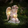 Solar-Fee-Figur mit LED, wetterfest, 1 Stück, 20x15 cm Productafbeelding-voorbeeld