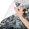 Muralo Selbstklebende Fototapete BLUMEN Pflanzen Beton Produktbild-Vorschau 3
