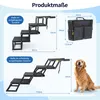Skládací schůdky pro psy, 4 stupně, do auta, pro velké psy, Náhled obrázku produktu 11