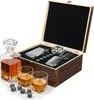 Sada sklenic na whisky s karafou 700 ml - elegantní dřevěná Náhled obrázku produktu 4