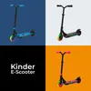 A collage of three different colored electric scooters, with text overlay. Anteprima dell’immagine prodotto