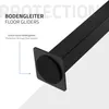 ML-Design 2 Stück Bankkufen H-Form 47x77,5cm Schwarz aus Produktbild-Vorschau 5