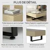 Outsunny Salon de jardin extšŠrieur d'angle 5 places design Voir les images du produit 6