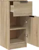 vidaXL Příborník Sonoma Dub 30x30x70 cm výrobek ze dřeva Náhled obrázku produktu 7