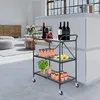 ONVAYA® Küchenwagen James klappbar | Servierwagen auf Produktbild-Vorschau 6