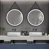 Miroir rond Heilmetz 50 cm pour salle de bain avec Voir les images du produit 8
