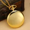 Klassische analoge Taschenuhr mit Quarzwerk und glattem Produktbild-Vorschau 6