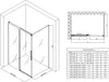doporro Duschkabine Schwarz 75x120x195cm Eckdusche Produktbild-Vorschau 7