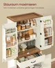A pantry cabinet filled with food items and dishes, showcasing its storage capacity. Produktbild-Vorschau