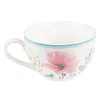 Tazza Clayre & Eef con piattino 230 ml Fiori di porcellana Anteprima dell’immagine prodotto 3