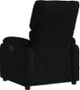 masážne kreslo vidaXL Black Fabric Náhľad obrázku produktu 6