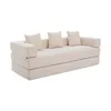 A beige modular sofa shown from a front-side angle against a white background. Voir les images du produit