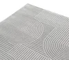 Grijze vloerkleed met grafisch patroon, tijdloos design, Productafbeelding-voorbeeld 4