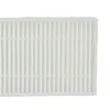 A close-up view of a white pleated air filter. Produktbild-Vorschau