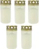 5x Grablicht Brenner Nr. 3 weiss | Brenndauer ca. 50 Std. | Produktbild-Vorschau 1