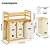 Product dimensions and capacity information for a laundry basket. Anteprima dell’immagine prodotto
