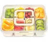 Frischhaltedose Snackbox mit 8 Fächern, Servierplatte, Produktbild-Vorschau 1