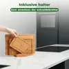 Schneidebrett-Set mit Halter 3-teilig – Schneidebrett – Produktbild-Vorschau 3