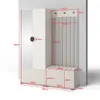 Garderoben-Set Ritmo Version 1 – gefräste Kleiderschrank Produktbild-Vorschau 3