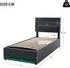 okwish Boxspringbett Polsterbett 90 x 200 cm mit Produktbild-Vorschau 7