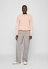 Urban Classics Ladies Oversized Crew light rose - M Podgląd zdjęcia produktu 3