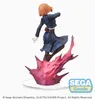 A figurine of a female anime character in a dynamic pose, standing on a pink, flame-like base, with the SEGA Goods logo visible. Náhľad obrázku produktu