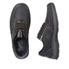 Rieker Herren Echtleder Schnürhalbschuh schwarz, Herren:45 Produktbild-Vorschau 2
