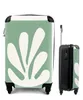 MuchoWow® Koffer Handgepäck Trolley Rollkoffer Kleine Produktbild-Vorschau 1
