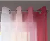 Gardinen 2er Pack Farbverlauf Rosa HxB 145x140 cm Ösen Produktbild-Vorschau 5