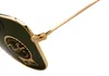 Ray-Ban CARAVAN, Erwachsener, Uni, Quadratisch, Gold, Produktbild-Vorschau 7