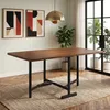 Ausziehbarer Esstisch 120 x 80 cm, klappbar und Produktbild-Vorschau 4