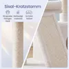 Kočičí stromek FEANDREA s pelíškem, škrabadlem, rampou a Náhled obrázku produktu 7