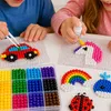 Sada vodních korálků Magic Beads, 3000 dílů, šablony, Náhled obrázku produktu 1