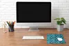 MuchoWow® Mauspad Mousepad Dschungel - Blau - Blatt - Produktbild-Vorschau 5