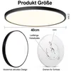 38W LED Deckenleuchte Dimmbar 3 Farbtemperaturen Produktbild-Vorschau 5