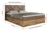 Boxspringbett 120x200 mit Bettkasten, Polsterbett 120x200 Produktbild-Vorschau 6