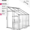 TecTake 402470, Průhledná, 1 kusů Náhled obrázku produktu 7