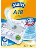 Swirl A 18, Prachový sáček, Bílá, 4 kusů Náhled obrázku produktu 1