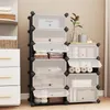 Sekey Schuhregal Schmal Schuhschrank mit 10 Fächern 1-tlg Produktbild-Vorschau 2