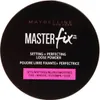 A black circular container with white and pink text. Voir les images du produit