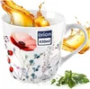 Orion | Mug en porcelaine - 430 Ml - Motif floral - Voir les images du produit 4