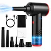 Elektrischer Staubbläser 3-Gang mit LED-Licht, USB-C Produktbild-Vorschau 1