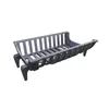 A black cast iron fireplace grate on a white background. Produktbild-Vorschau