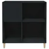 Skříňka na LP desky černá 84,5 x 38 x 89 cm kompozitní Náhled obrázku produktu 5