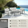 tectake® Sitzgruppe Göteborg mit Tisch Produktbild-Vorschau 2