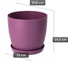 KADAX Matte Blumentopf "Agen", Pflanzkübel mit Untersetzer, Produktbild-Vorschau 7