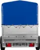 Lehký přívěs na pružinách 200x125 UNITRAILER GARDEN 201/R Náhled obrázku produktu 3