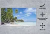 MuchoWow® Schreibtischunterlage Meer - Sonne - Palmen 80x40 Produktbild-Vorschau 2