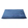 Premium Hundebett Velvet Blau S – 63x55x19 cm | Weiches Produktbild-Vorschau 6